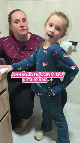 Arréglate conmigo un día más ✨ hoy Abril muestra su outfit para ir a gimnasia rítmica 🤸‍♀️ #familiatiktok #arreglateconmigo #lookdiario #outfitinspo #fyp 