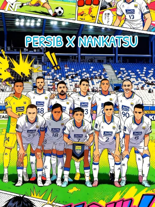 PERSIB BANDUNG X NANKATSU 💙💙💙💙 