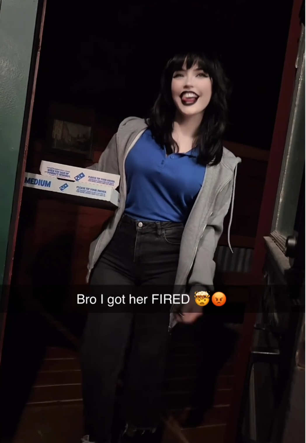 Would you do the same?😱🤯 #gothgirl #goth #fyp #Viral #onthisday 