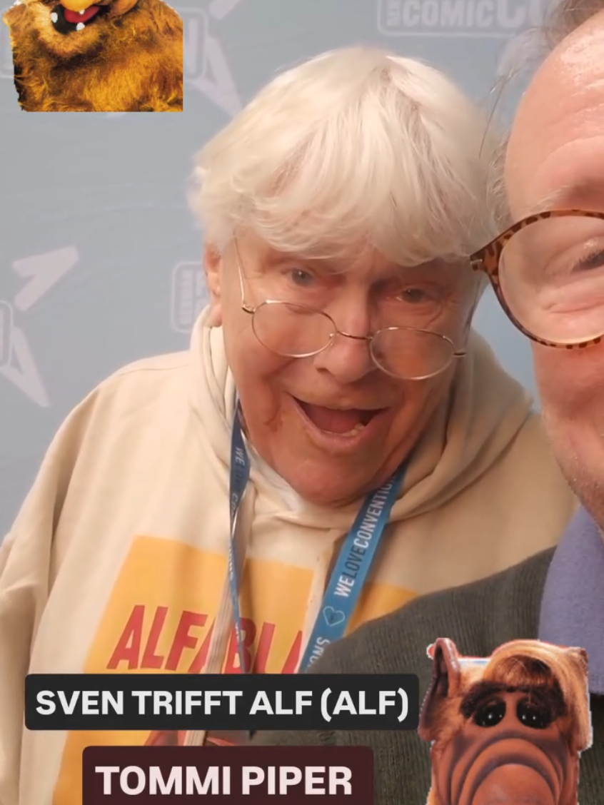 Sven trifft Alf (Alf) #tommipiper #Alf #synchron #svenplate 