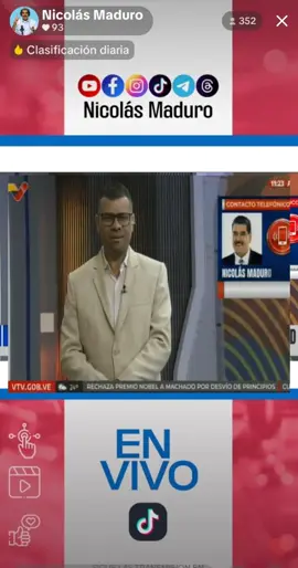 Presidente de Venezuela 🇻🇪 celebró la designación del Joropo como Patrimonio Cultural Inmaterial de la Humanidad, lo que reafirma la identidad del ser venezolano.