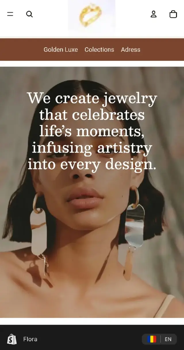 pe sit-ul goldpisess.myshopify.com veți găsi bijuterii de lux din aur și argint cît și....