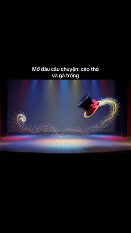 Ảo thuật mở đầu tiết dạy truyện: cao thỏ và gà trống