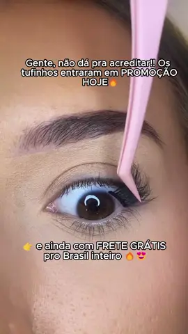 amores aproveita Só HOJE 😍🔥☝️#ciliostufinho #cilios #extesãodecilios #ciliosemcasa #tiktokshop 