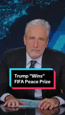 Trump wanted the Nobel Peace Prize but got the FIFA appease prize instead #Trump #NobelPeacePrize #FIFA #FIFAPeacePrize 