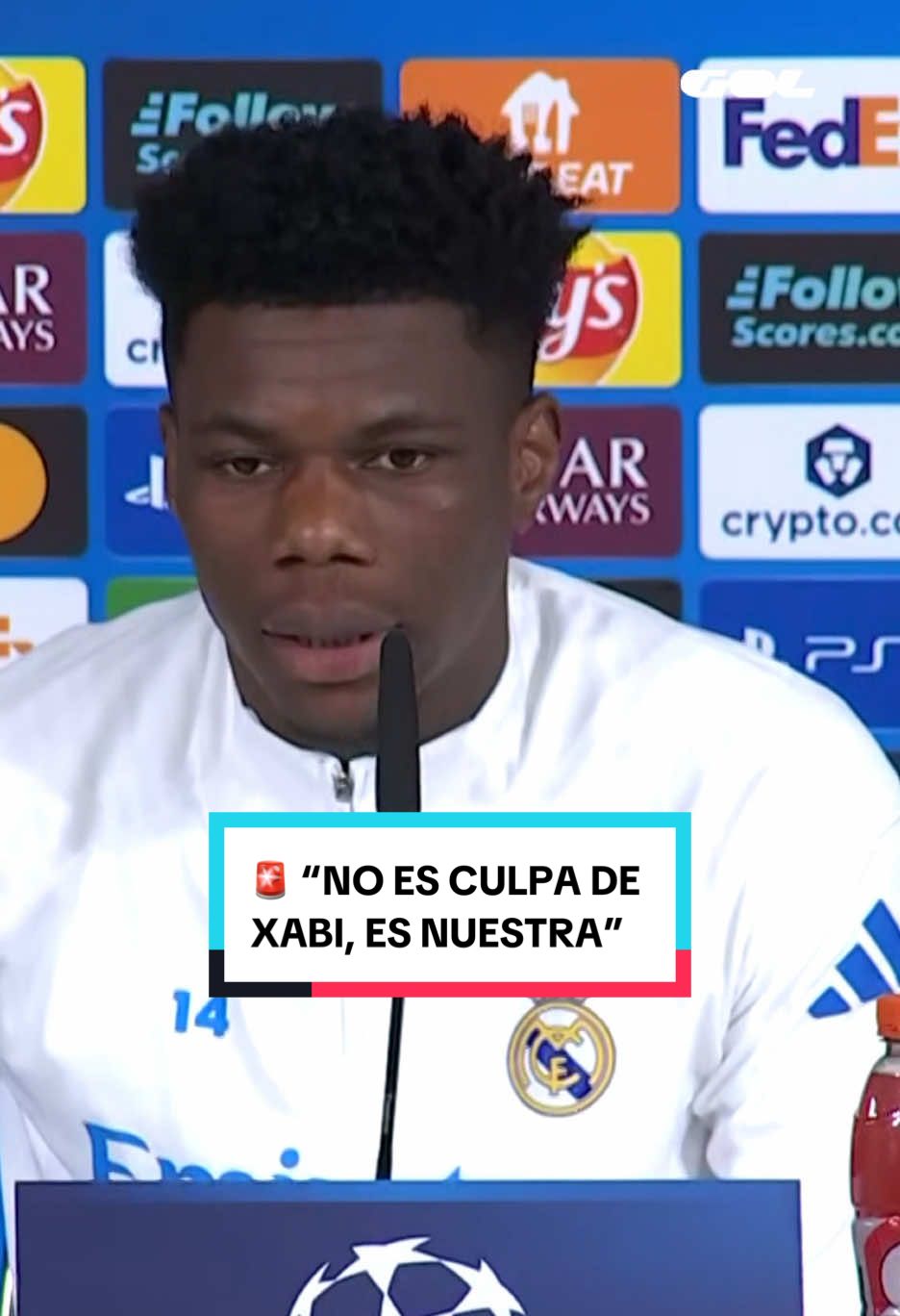 🚨 Las sorprendentes declaraciones de #Tchouaméni sobre #XabiAlonso #TikTokFootballAcademy #RealMadrid #UCL