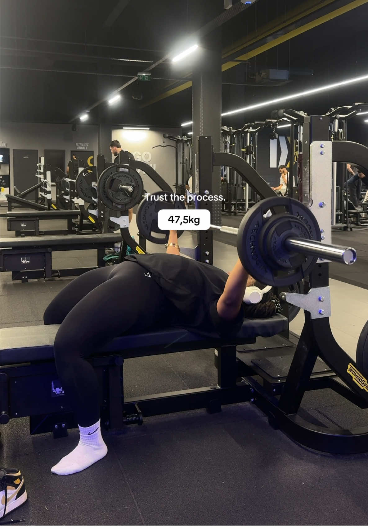 Trust the process..  #bench 