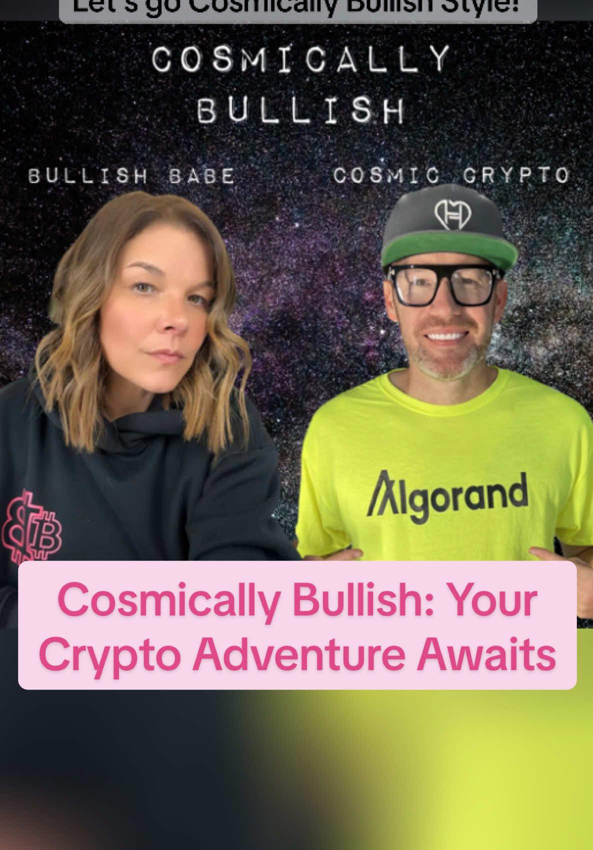 Run With Us Into the Crypto Universe 🏃‍♂️  Join us on Cosmically Bullish as we explore the crypto galaxy, one episode at a time. Let’s run this journey together! #cryptotok  #CosmicallyBullish #fypシ @Cosmic Crypto 🚀 🫡 @CaveManFantasy @JHEAT7.ETH @SarahV @CryptoCali 🐻💫 @🌴🥥MoneyTok🤑🗣️ @AB sxs rider @b_rows @BLCKCHAIN_BULLY @Country @debbed14 @Eric🐺Watson @TechCEO | AI&Crypto Directory  #cryptocommunity #cryptoinvesting 