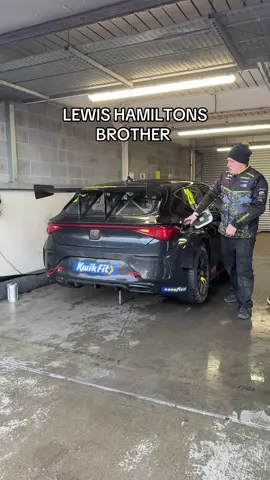 Nicolas Hamilton 🏁 with @ulmofficial #nicolashamilton #lewishamilton #cupra #btcc 