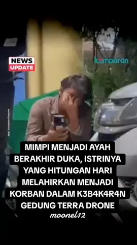 Istri tercinta, karyawati Terra Drone, meninggal dunia dalam kebakaran gedung. Terjebak di lantai 5, sementara lantai 1 telah dipenuhi asap pekat, ia tak sempat menyelamatkan diri. Januari 2026 seharusnya menjadi bulan menyambut kehidupan baru, namun justru berubah menjadi perpisahan selamanya. #fyp #viral #cintakutakmati #musikditiktok #risingontiktok 