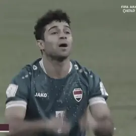 ذكرتك زاد همي 💔💔 #المنتخب_العراقي #ايمن_حسين #العراق #كاس_العرب #تصميم_فيديوهات🎶🎤🎬 