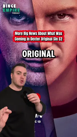 More Big News About What Was Coming in Dexter Original Sin S2 #dexter #dextermorgan #dexterresurrection #debramorgan #dexteroriginalsin 