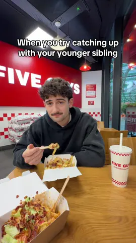 6/7? Try 131,000 topping combinations, @Five Guys Burgers & Fries Loaded Fries are available now #fiveguysuk #loadedfries ad 