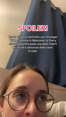 Vi odio tutti #perte #fyp #strangerthings #welcometoderry 