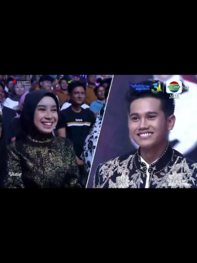 Milen, Mila support Valen sampe juara Aamin @DA7.Valen  @DA7 MILA #milada7 #dandutacademi7indosiar #indosiar #fyppp #fpyシ 