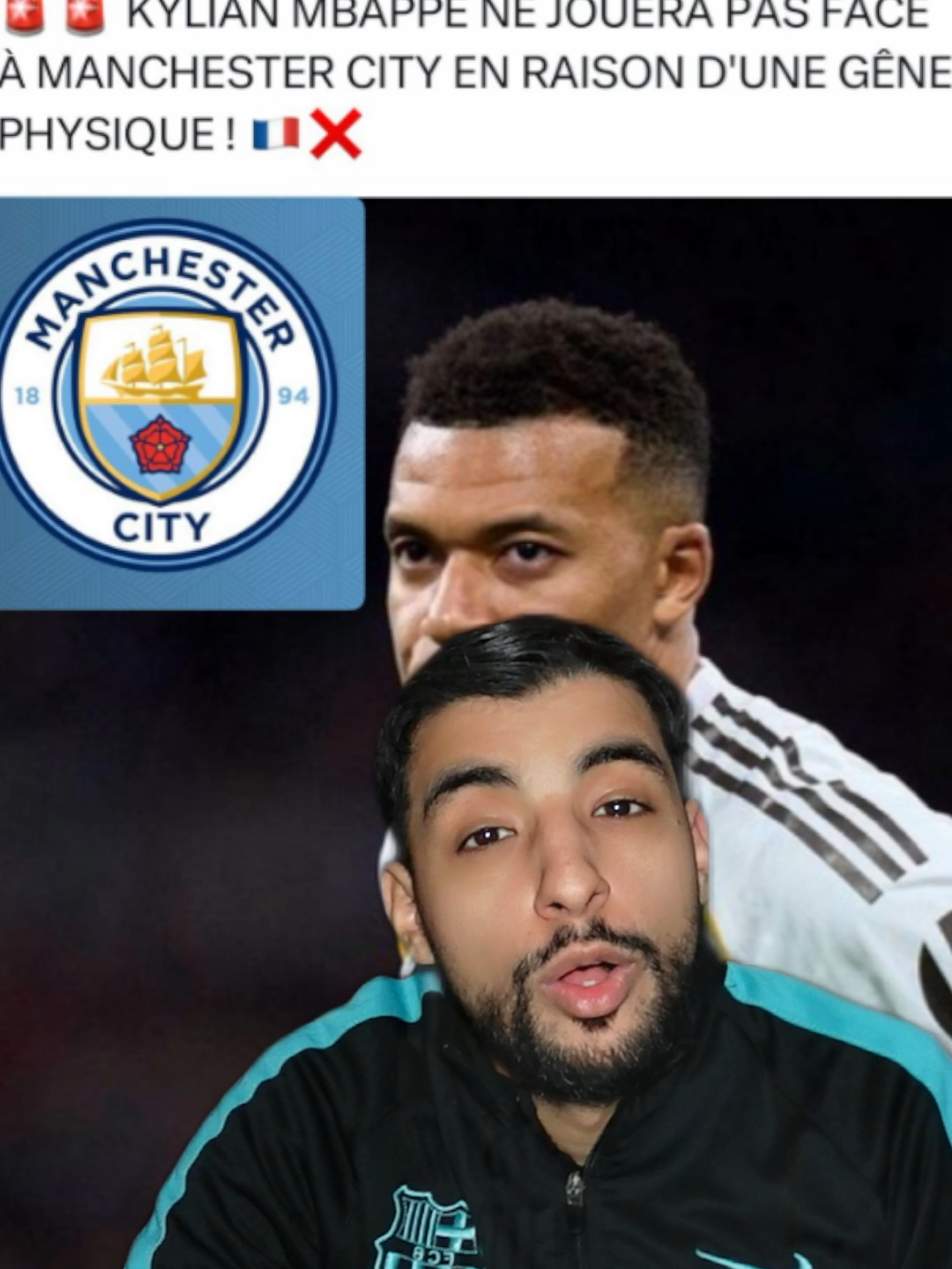 Mbappé fuit le match contre City