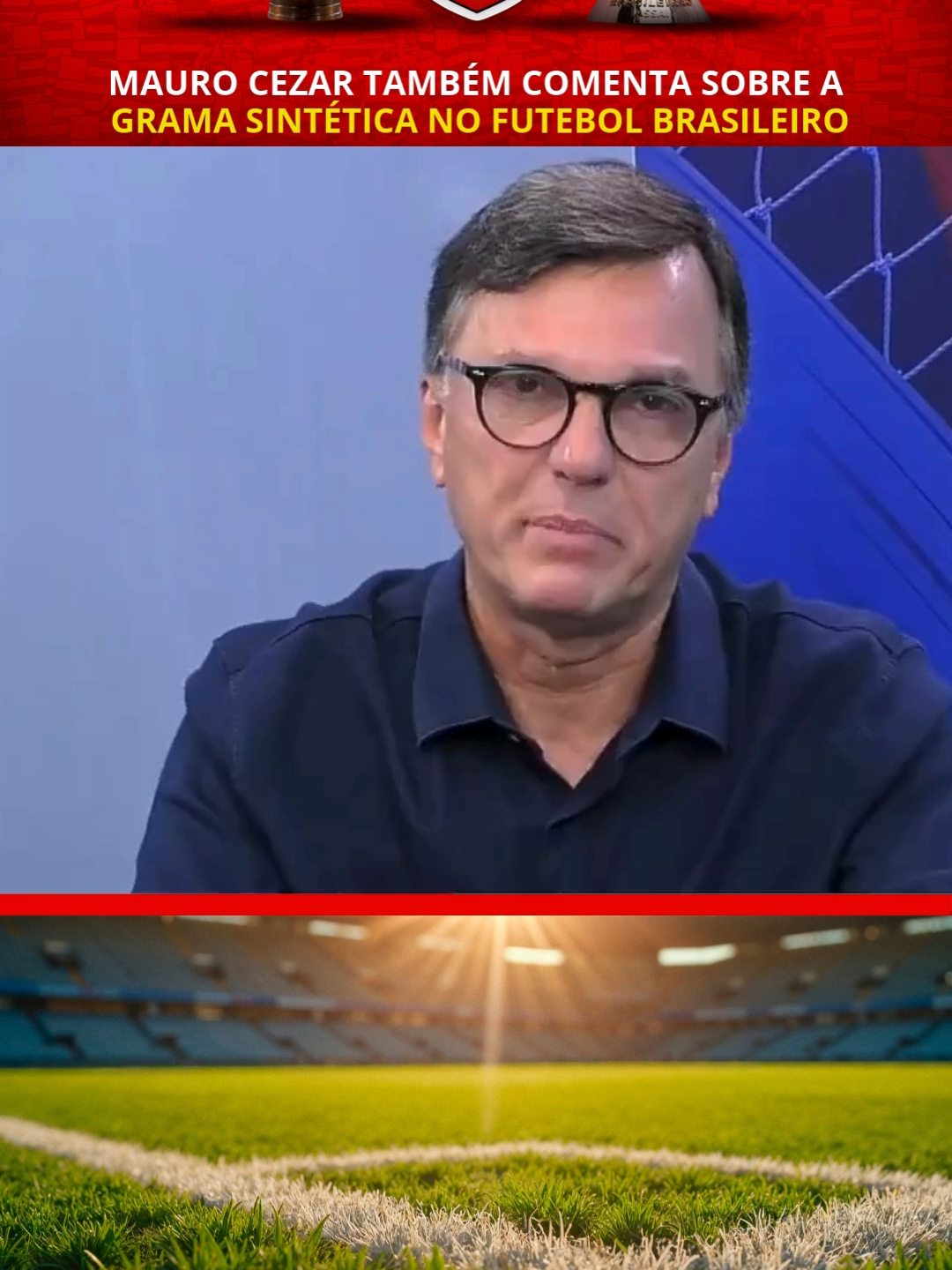 MAURO CEZAR | comenta também sobre a grama sintética no futebol brasileiro. Segue nossa página para mais notícias do Mengão. #flamengo #mengao #funny #futebol #libertadores #brasileirao #gramasintetica