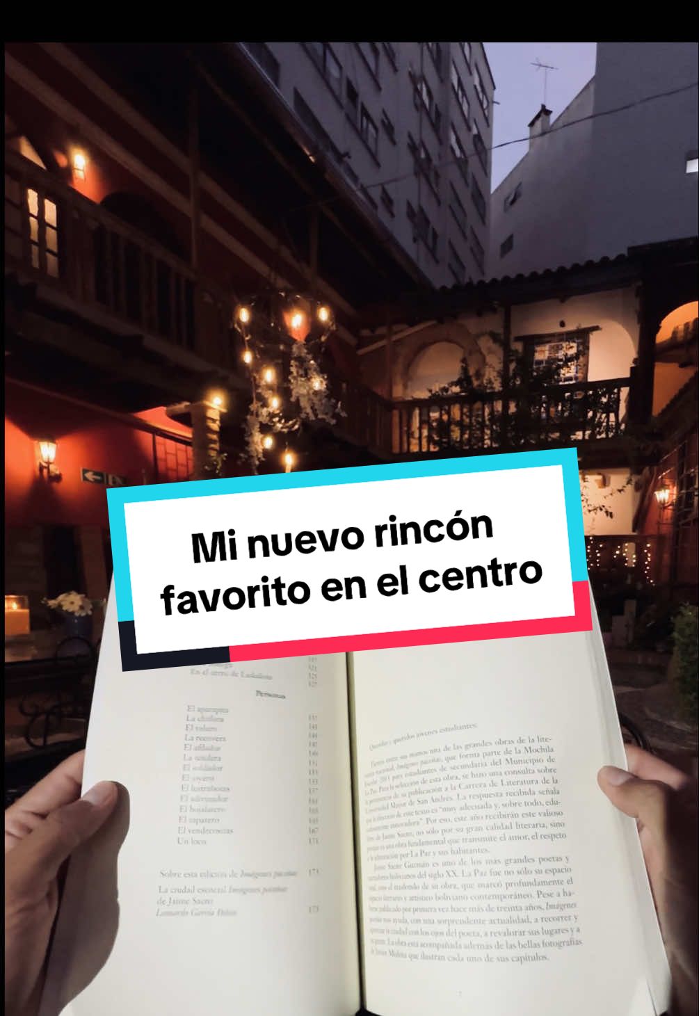 Encontré Pizza de Quinua… y mi nuevo rincón favorito en el centro POV @1825 - Resto Bar #dayinmylife #lapaz_bolivia🇧🇴 #food #asmr #centro