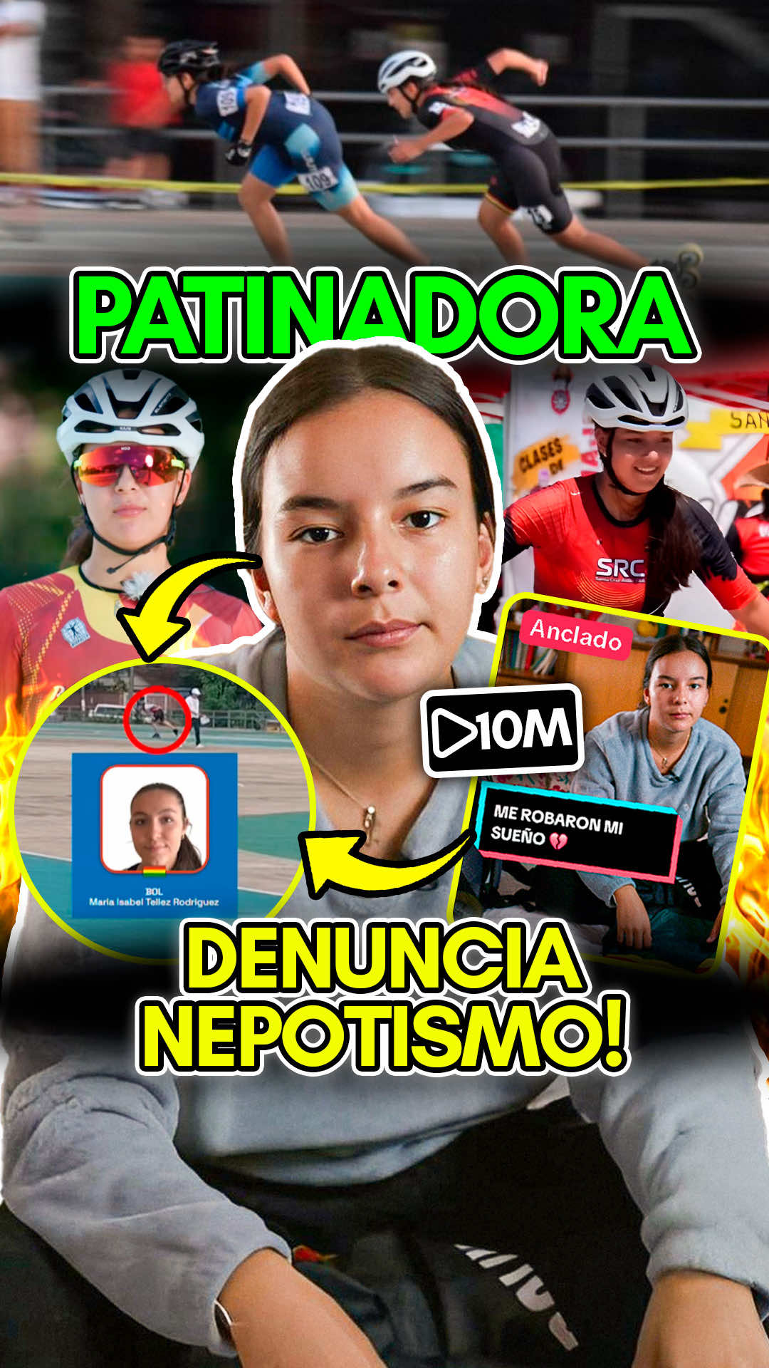 Triple medallista hace una denuncia pública! Ya tiene 10Millones de reproducciones! El caso de Luana Álvarez que se está volviendo noticia internacional! Descubrió que la federación Boliviana de patinaje tenía todo arreglado! #Patinaje #Bolivia #Noticias