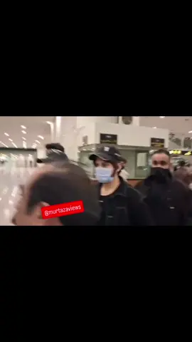 YouTuber Rajab Butt and Nadeem Naniwala arrive at Islamabad Airport after the British authorities cancelled Rajab's visa and ordered him to leave the country over a visa application violation