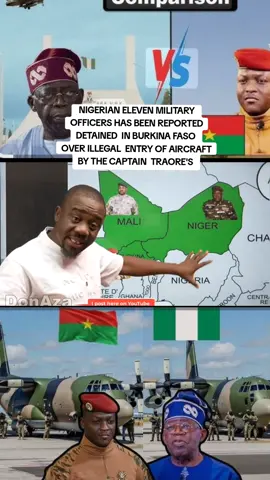 breaking news, Nigeria on fire as Burkina faso president has  confiscated  Nigeria airline over alleged unauthorized airspace entry violation. and other of eleven  military officers are also detained.#latestupdates #latestgist #latest #latestnews #ememumoren 