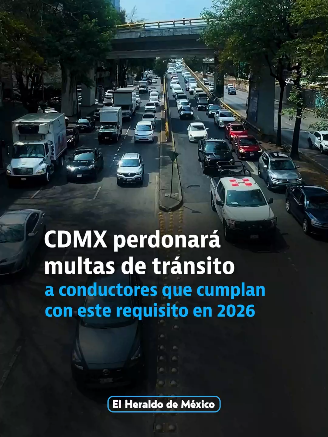 🚦✨ CDMX perdonará multas de tránsito en 2026 #CDMX #MultasDeTránsito #HeraldoDigital