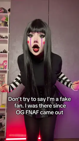 Remember being called a freak for loving FNAF in 2014 😗 #fnaf #fnaf2 #marionette 