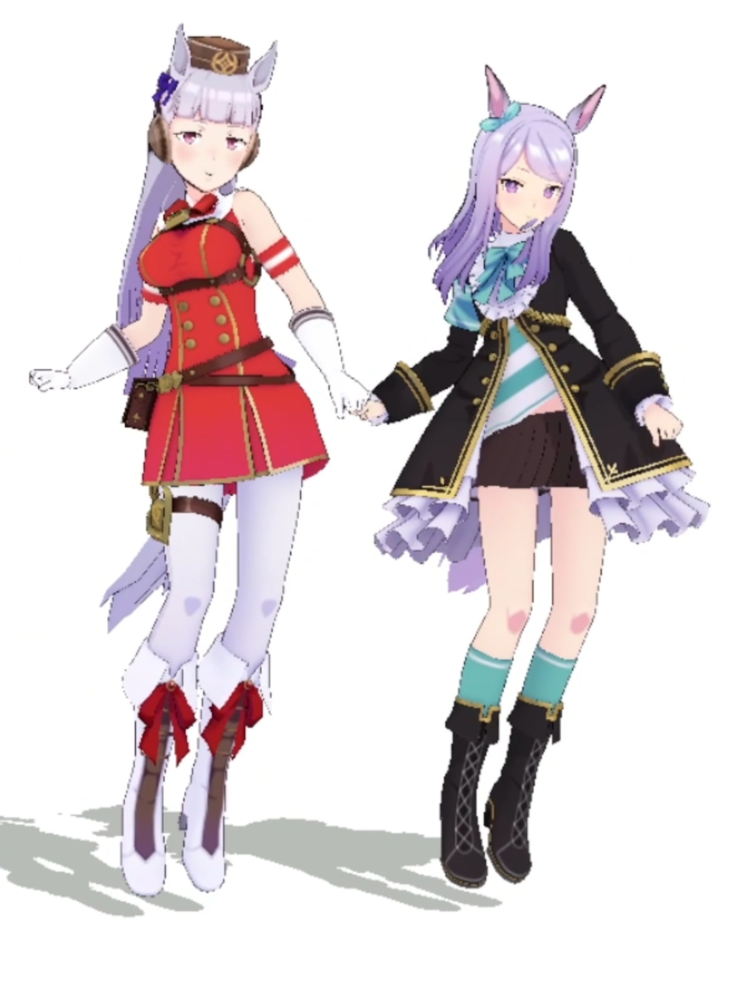 Part 2 - Goldship and Mejiro Mqueen Dance Motion-Dare Fornite Models by: ShiniNet  #umamusumeprettyderby #qloo #goldship #mejiromcqueen  #mmd 