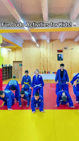 These fun judo activities help kids build balance, strength, and confidence — all while playing! 🥋💪🏻😊#fyp #foryoupage #judo #judokids#workout 