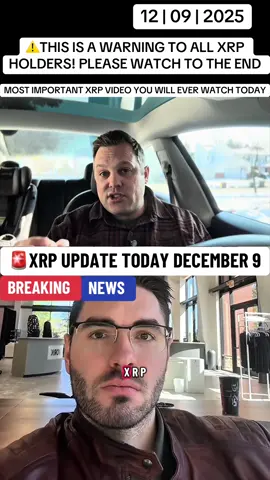 🚨MASSIVE XRP NEWS | December 9, 2025 THIS IS A WARNING TO ALL XRP  HOLDERS! PLEASE WATCH TO THE END! Don’t keep your XRP or any of your crypto assets on exchanges — they’re no longer safe after the recent crash. Protect your assets before it’s too late. Move your XRP / crypto assets to a secure wallet and take full control of your crypto. 🔐 DM me for guidance on how to properly secure it using the safest Web3 setup. #xrp #cryptocurrency #xrpnews #xrpupdate #viralnews 