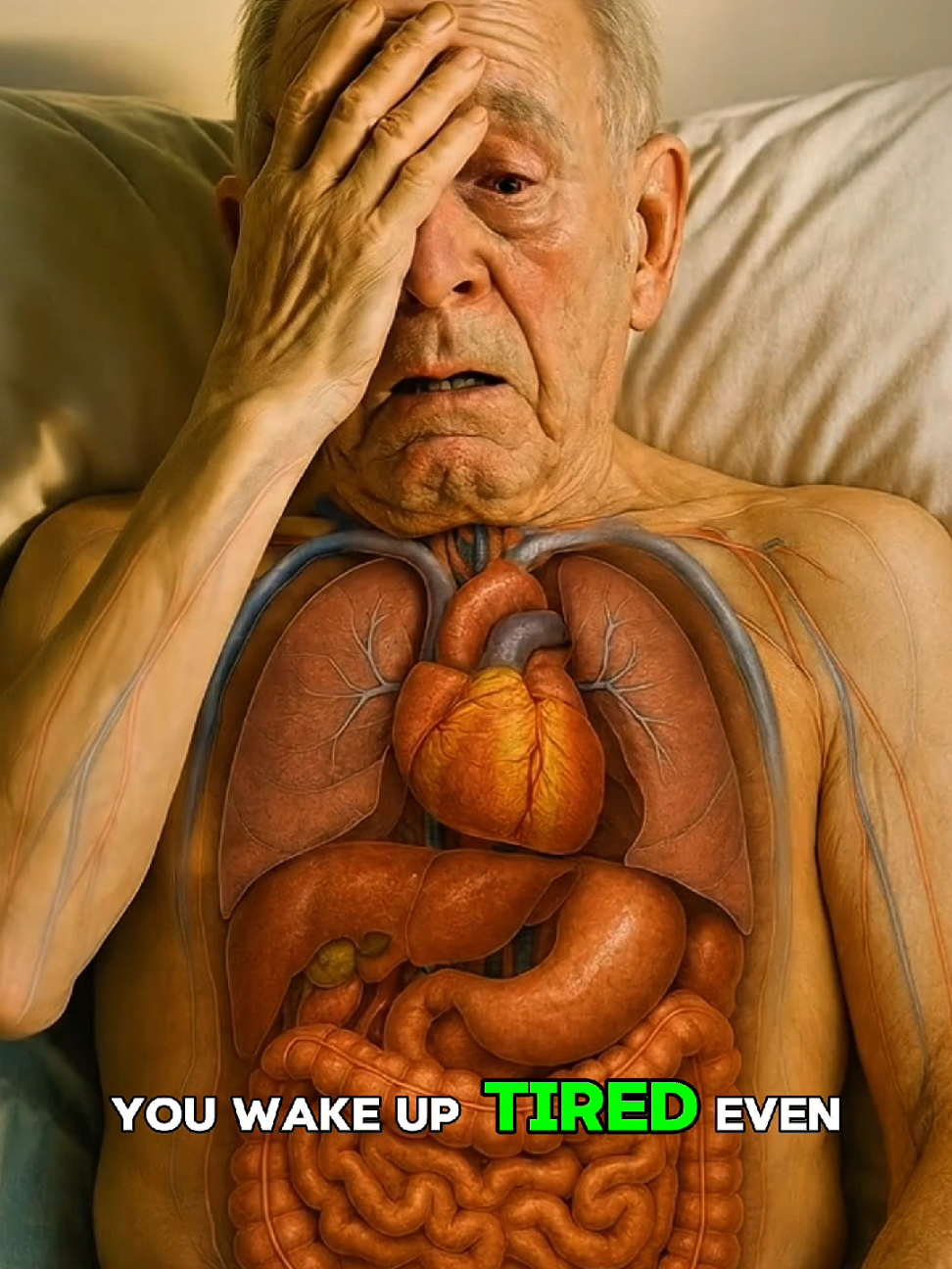 Why You Wake Up With Zero Energy #humanbody #health #aiart #sciencetok #fyp 