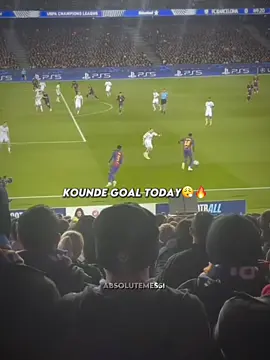Kounde Goal Today VS Frankfurt 😮‍💨💙❤️ | #koundegoaltoday #barcelonavsfrankfurt #ChampionsLeague #UCL #edit