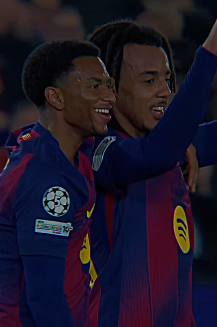 Kounde goal today 🤩🔥 #juleskounde #barcelona #4kclips #livegoals #foryoupage