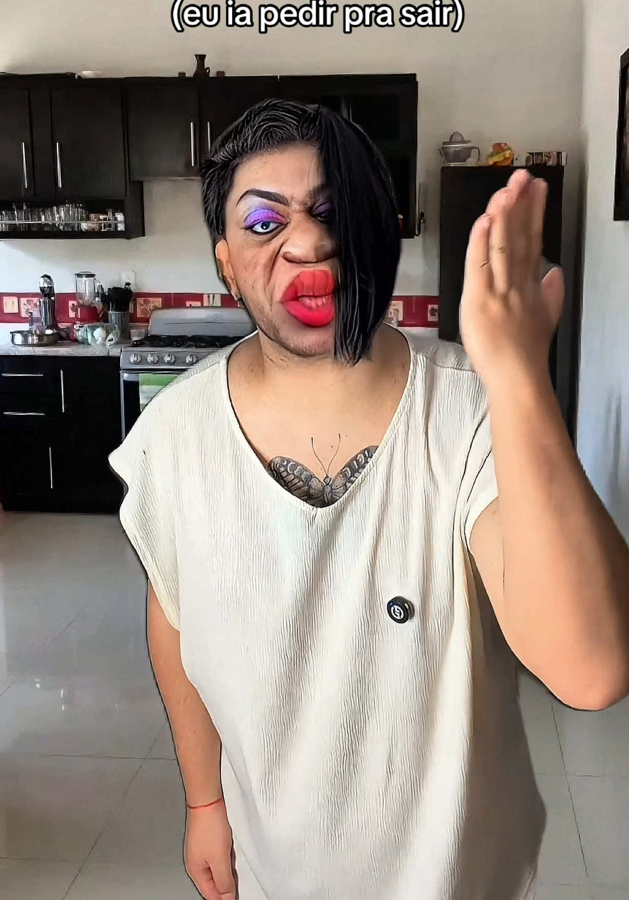 Justo no dia que vai pedir algo ela chega assim 🥲🗣️