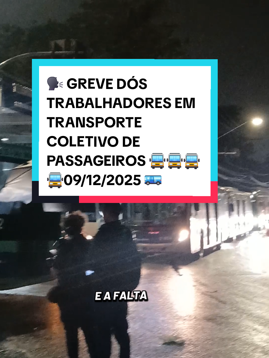 Ônibus urbano, greve dos ônibus em São Paulo capital segundo informações tem um atraso no repasse da prefeitura porém ós trabalhadores em transporte coletivo de passageiros de São Paulo entrou de greve hoje 09/12/2025  @Eu Sou IGORPROGRESSO @Eu Sou IGORPROGRESSO @CHAPÉU DE BICO #grevedosonibus #creatorsearchinsights #LIVEIncentiveProgram #LIVEStory #PaidPartnership 