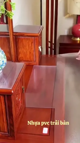 Nhựa pvc trải bàn nào cũng được #xuhuong #xuhuongtiktok #nhuapvc #traiban #pvc 