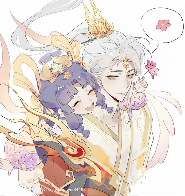 Artist (lofter): daweiwei84483 #honorofkings #vgvd #lamcaiyan #lancai #viral 