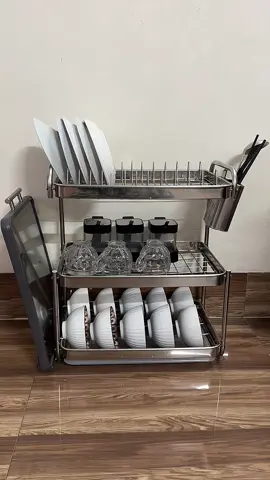 Giá Để Bát Đĩa Inox ,Thiết Kế 2,3 Tầng ,Kèm Phụ Kiện ,Chân Đế Cao Su Chống Trơn Trượt ,Tháo Lắp Rễ Dàng ,Tiện Lợi#dogiadungtienich #hot #thinhhanh #thinhhanhxuhuong #xuhuong #hottrend #thinhhanhtiktok #lenxuhuong #hottrendtiktok #xuhuongtiktok 