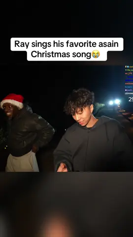 Ray sings his favorite asain Christmas song😭  #rayasianboy  