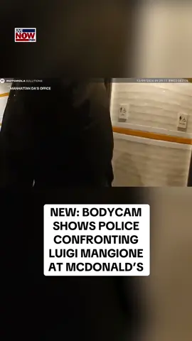 Newly released bodycam footage shows police approaching Luigi Mangione at a McDonald's in Altoona, Pennsylvania last year. Mangione is accused of fatally shooting UnitedHealthcare CEO Brian Thompson. He has pleaded not guilty to state and federal charges in the Dec. 4, 2024 killing. The video is courtesy of the Manhattan D.A.'s office.