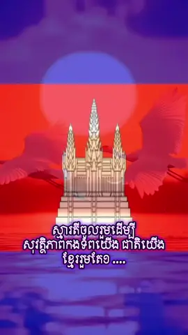 ចូលរួមទទាំងអស់គ្នា សាមគ្គីខ្មែរតែ១#cambodia #cambodiapeace🇰🇭 #safety #tiktok #you 