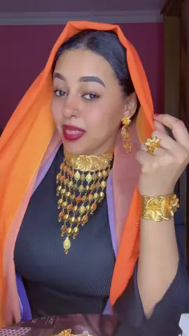 #اكسسوارات سودانيه قمر بوبا زمامات مصر و السودان 