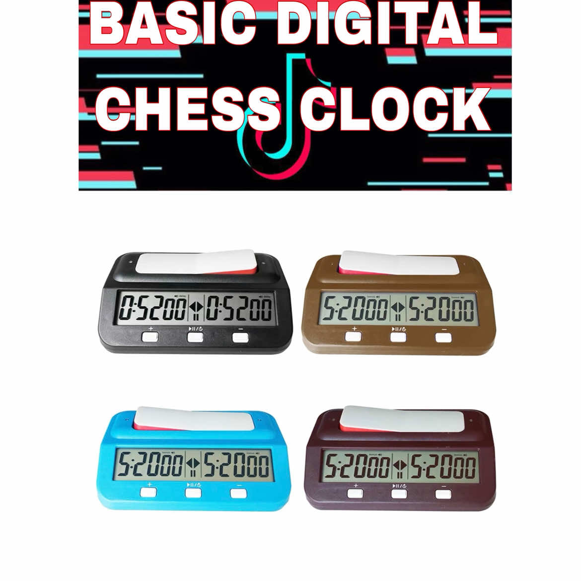 basic digital chess clock. #chessclock #chess 