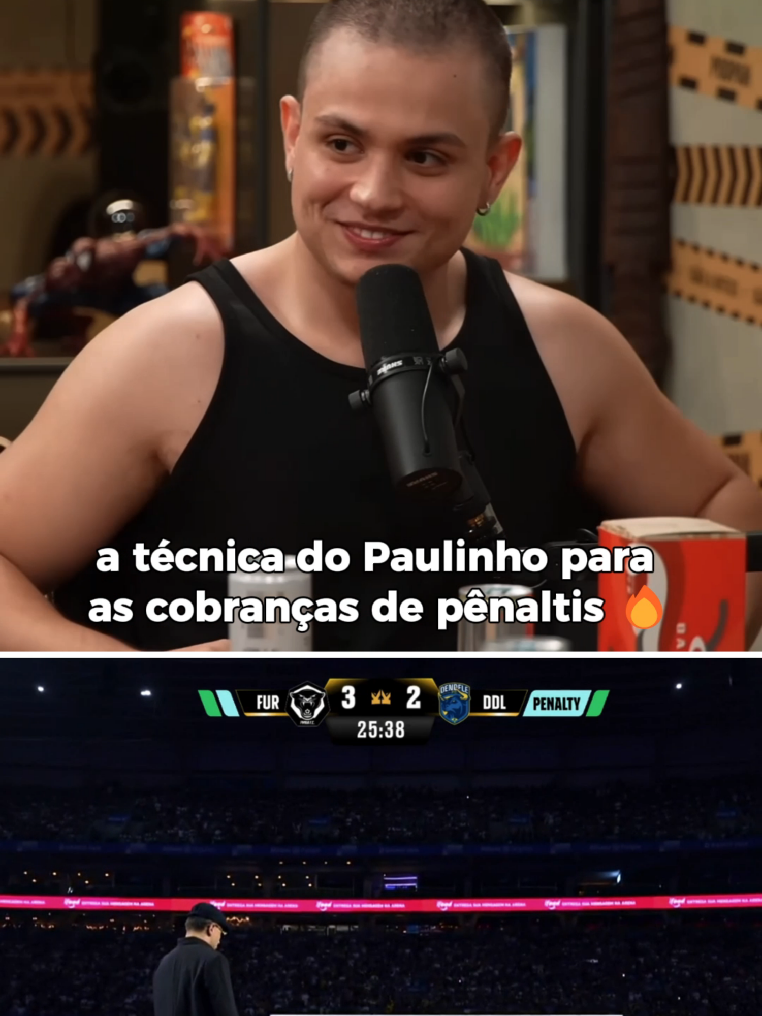 O pênalti da final foi totalmente calculado 😂 #KLClip