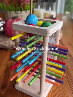 Holzstock-Spiel für Kinder