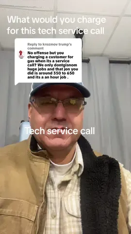 Replying to @krozmov trump Small business tech service call #Tech #SmallBusiness #bluecollar #customer #contractor 