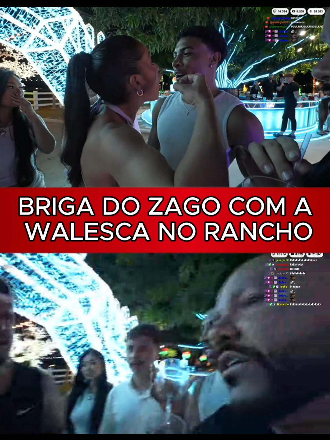 BRIGA DO ZAGO COM A WALESCA NO RANCHO DO MAIA #ranchodomaia #carlinhosmaiaof #jonvlogs #twitch #clipsdetwitch #twitchmoments #clips #live #bdj #zago #matteafrodisiaco #zano #walescamelo