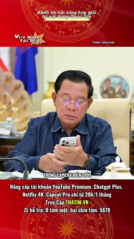 Căng thẳng biên giới với Thái Lan khiến Campuchia phải họp khẩn #vietnam #toiyeuvietnam #videoviral #viral #fyp 