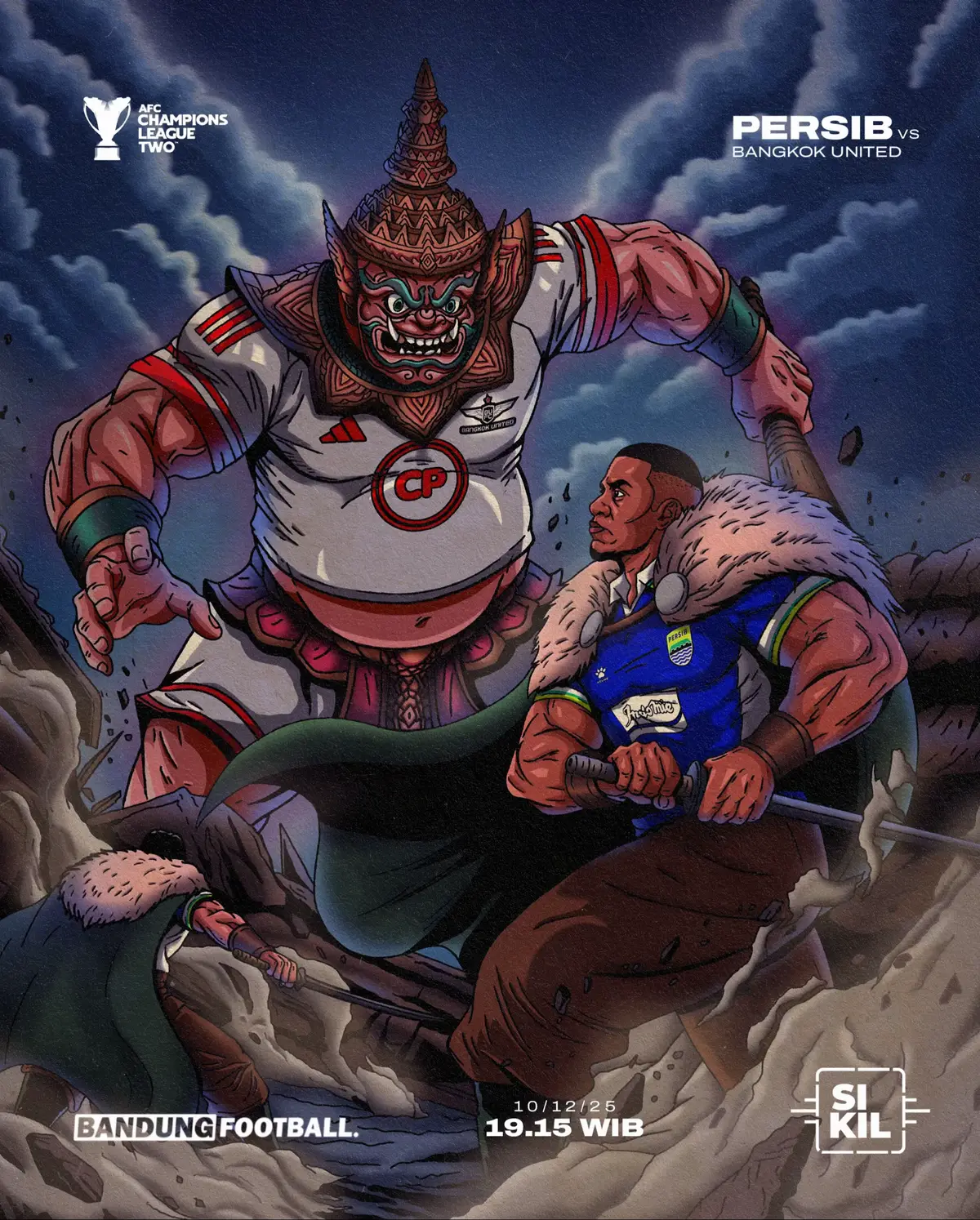 Let’s make 𝒉𝒊𝒔𝒕𝒐𝒓𝒚, finish it in Bandung! ⚔️🌟💙