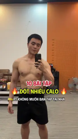 10 Bài tập đốt nhiều calo nhưng PT không muốn bạn tập tại nhà #Beebeargym #motivation #gym #vanphong #Fitness 